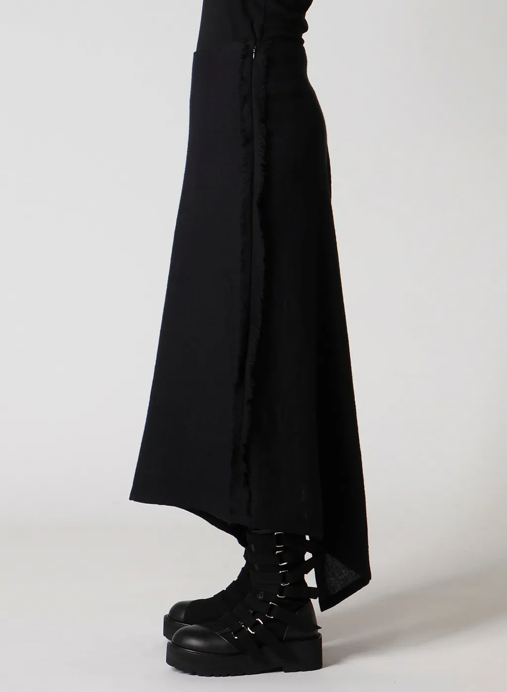 Wool Viyella Puff Skirt