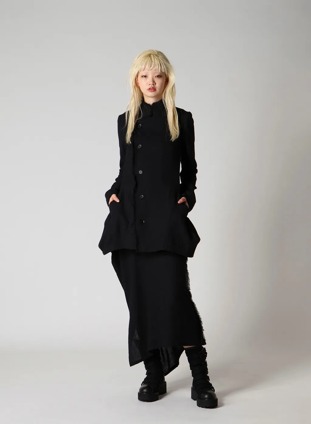 Wool Viyella Puff Skirt
