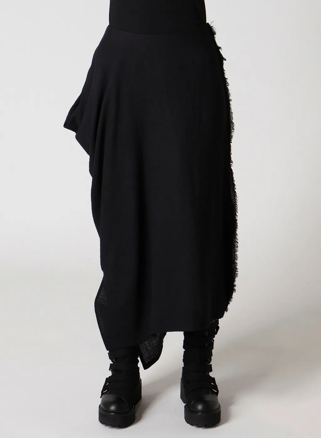 Wool Viyella Puff Skirt