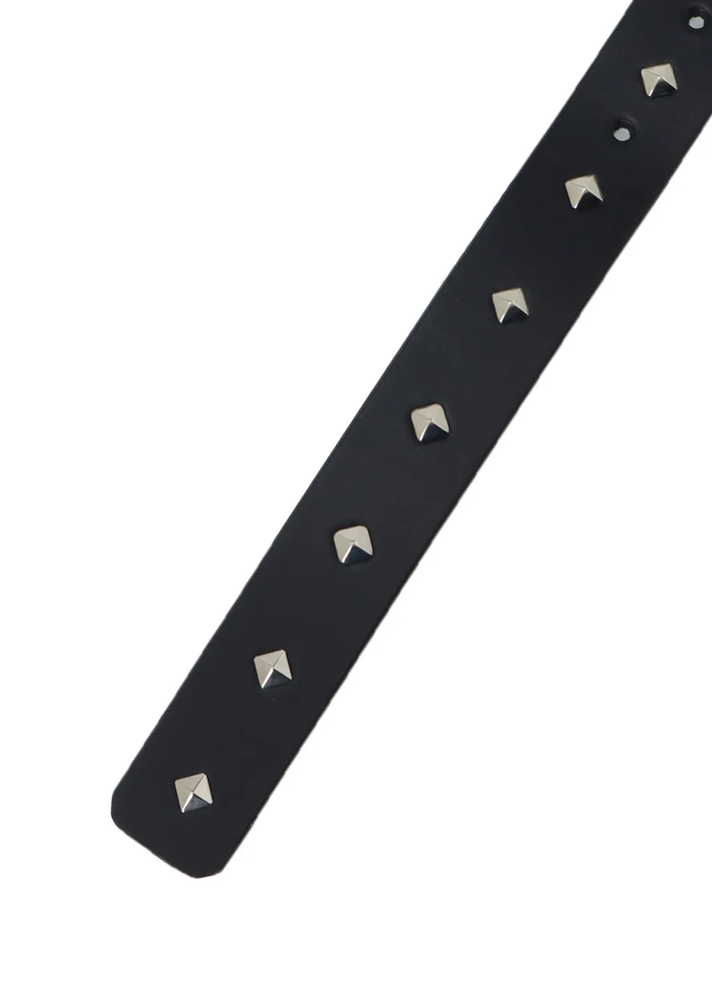 Oil Tanned Leather Square Dots Belt
