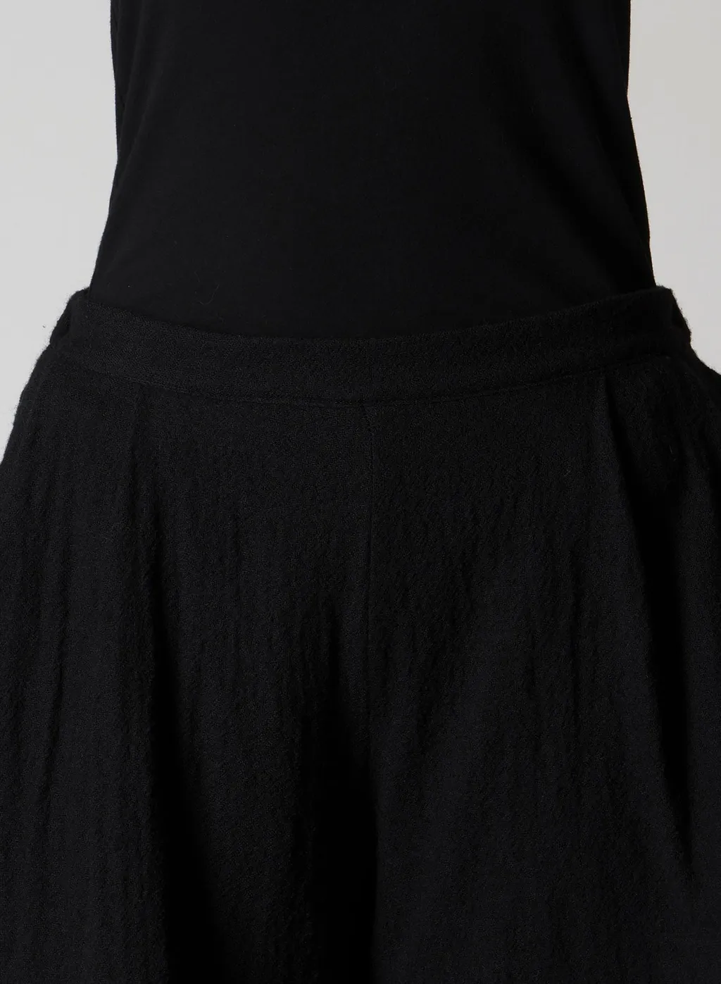 Wool Gauze Leggings Attached Pants
