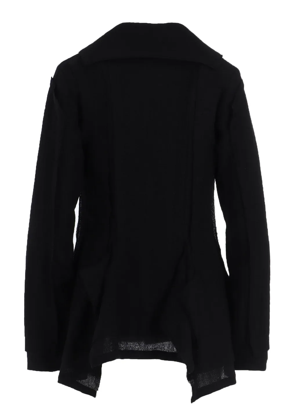 Wool Gauze Layered Jacket