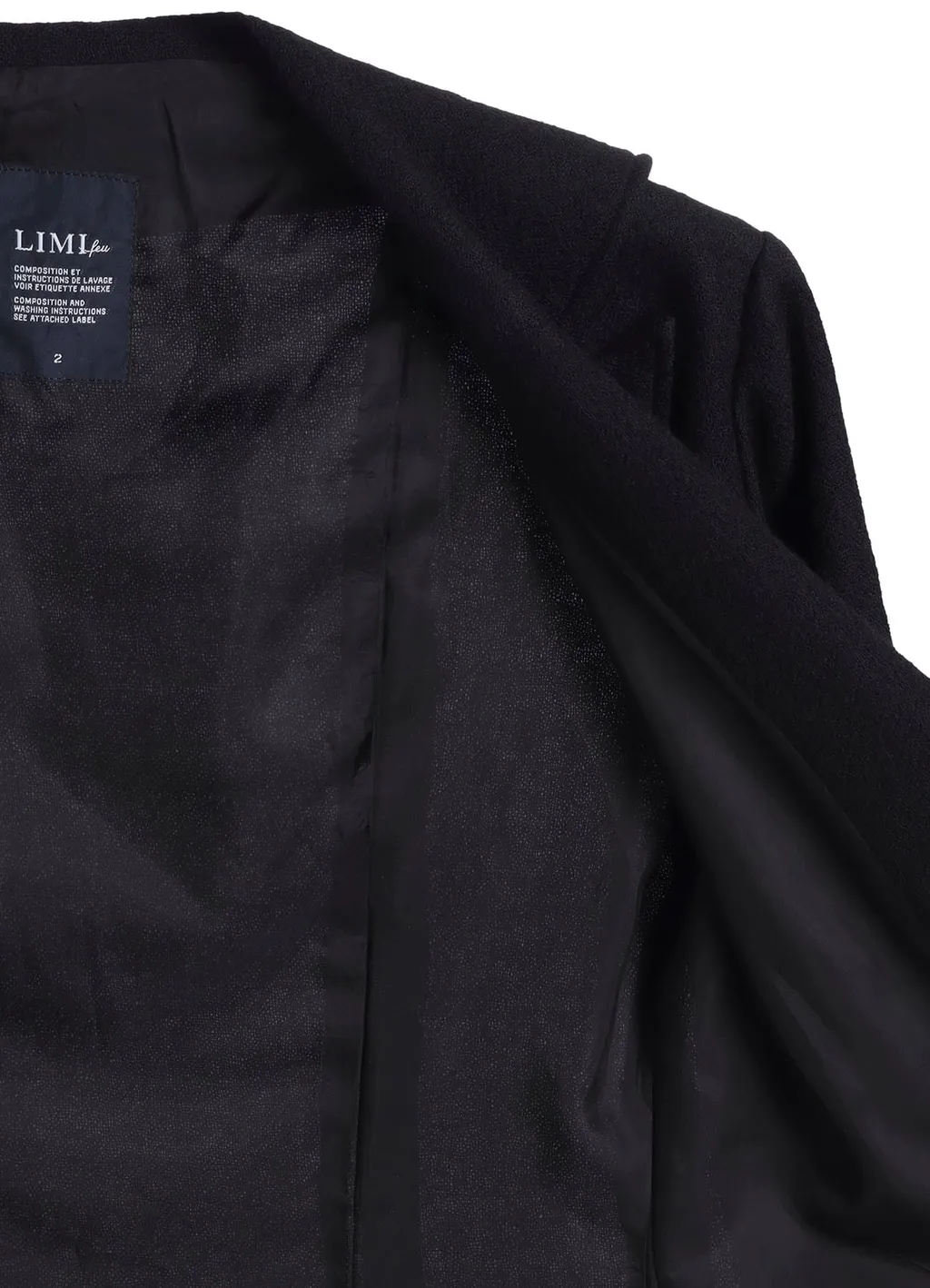 Wool Gauze Frilled Jacket