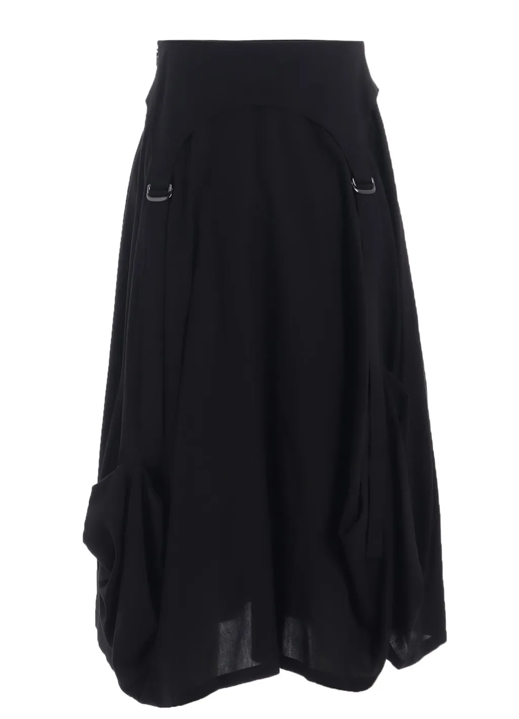 Poplin Skirt With D-Rings