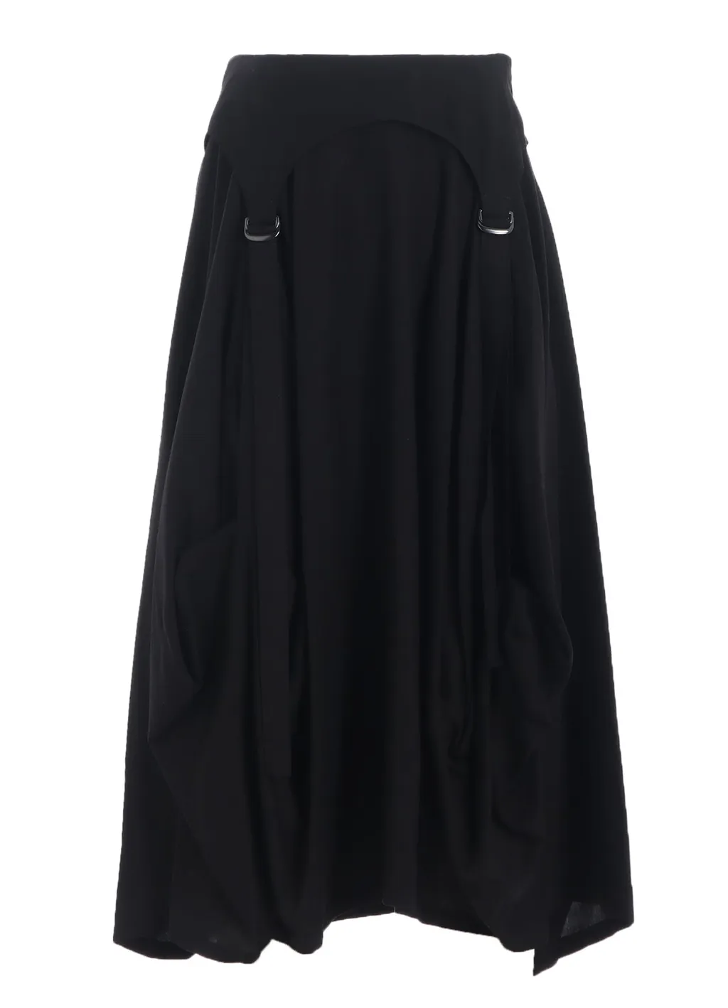 Poplin Skirt With D-Rings