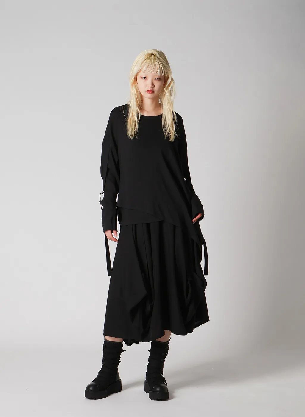 Poplin Skirt With D-Rings