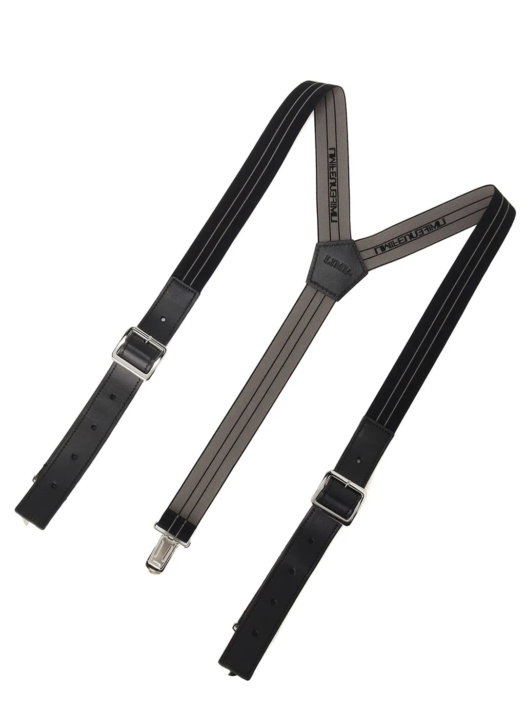 Logo Elastics Belt Suspender