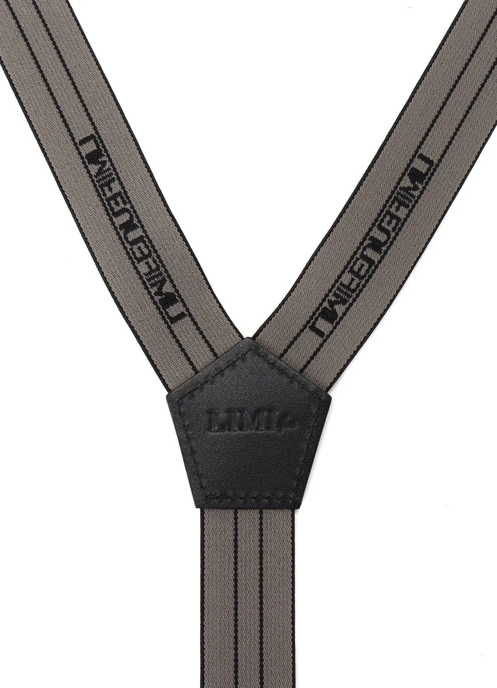 Logo Elastics Belt Suspender