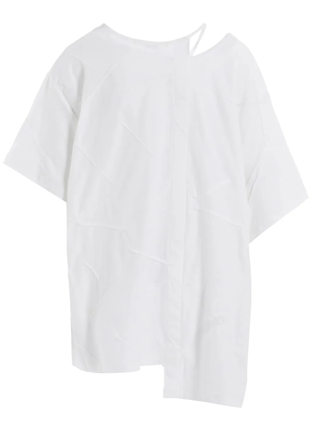 Tuck Jacquard Combination T-Shirts