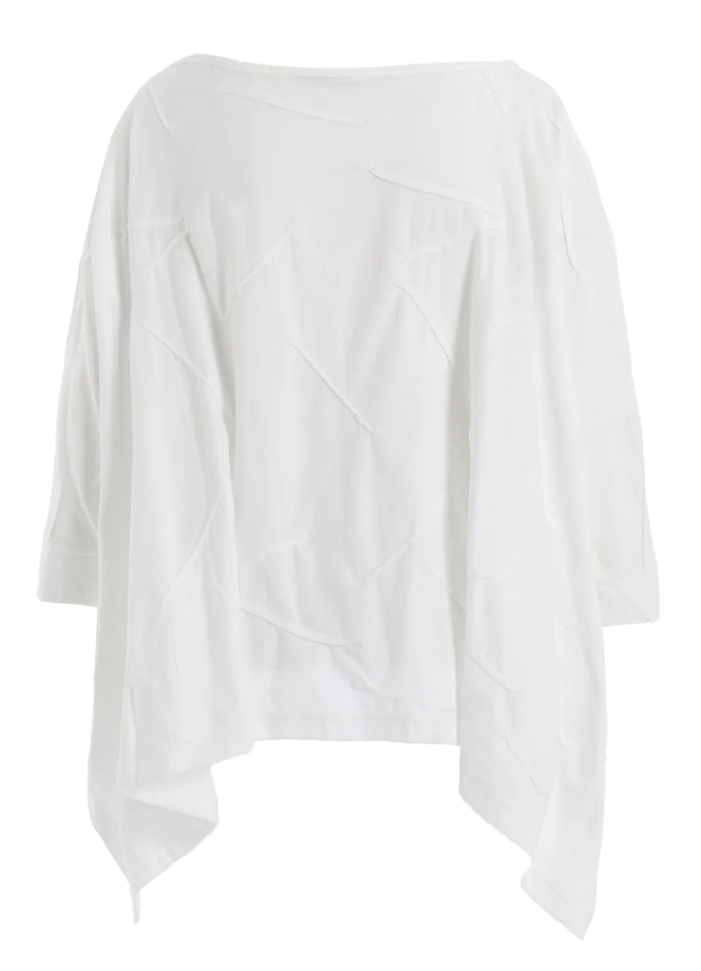 Tuck Jacquard Big Square T-Shirt