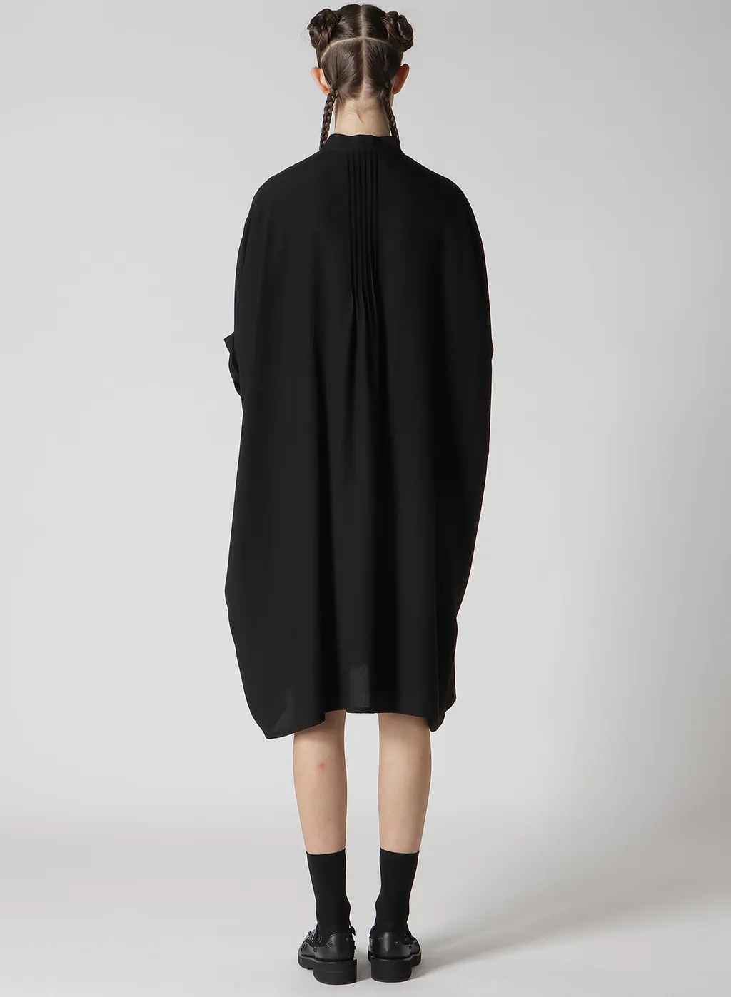 Poplin Pintuck Dress