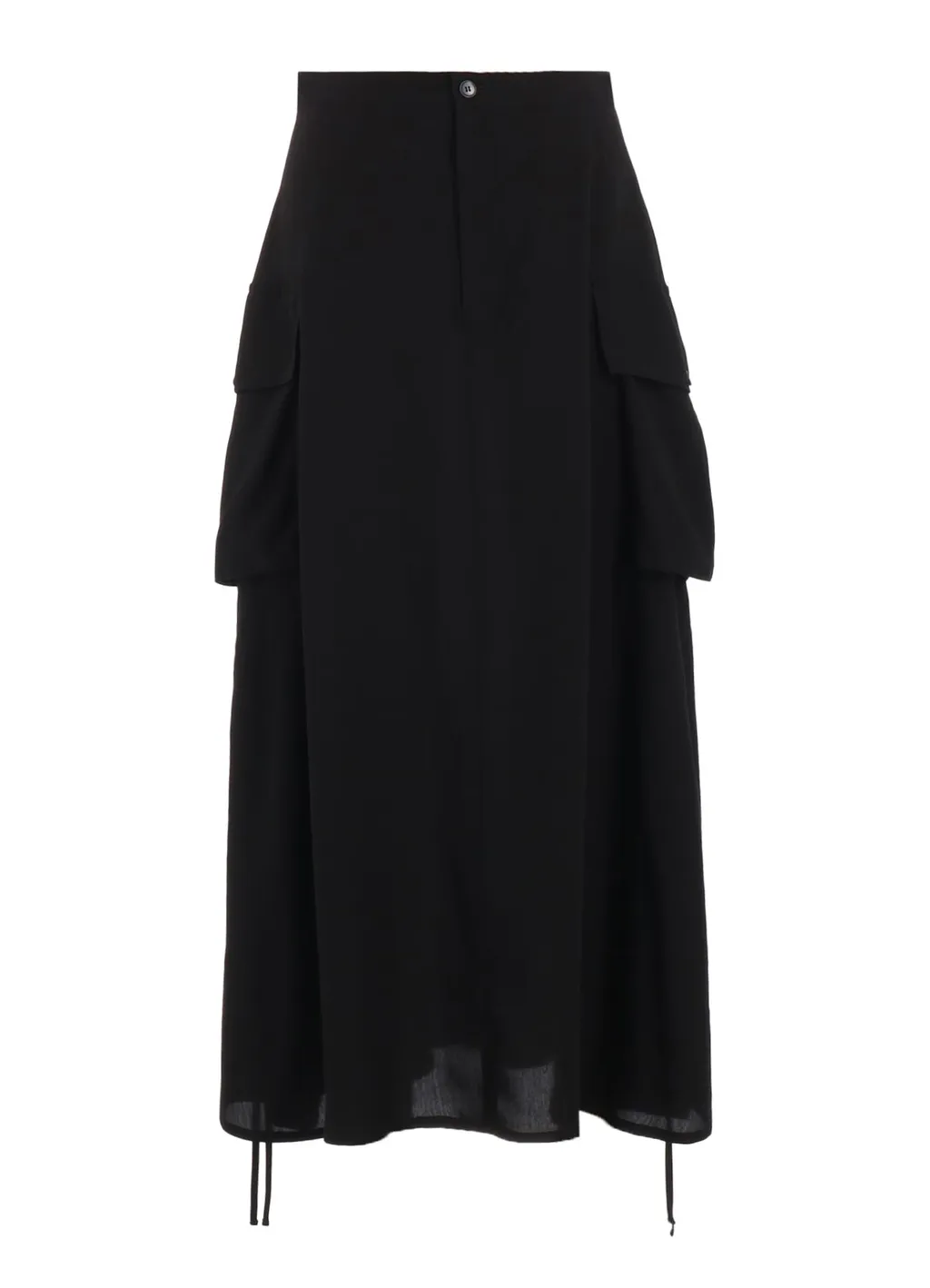 Poplin Side String Skirt