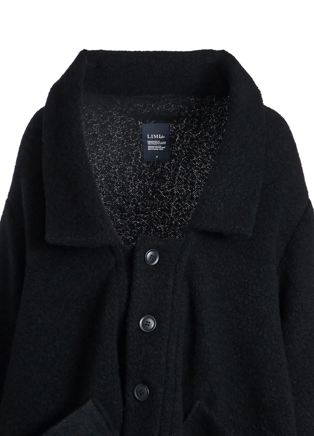 Sheep Pile Long Jersey Coat