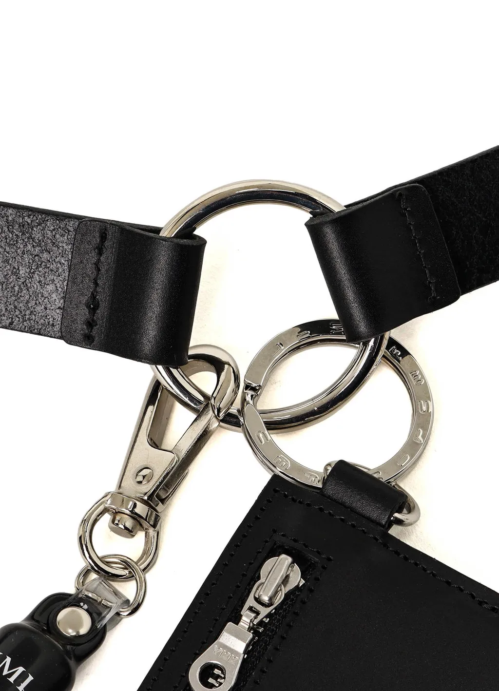 Oil Tanned Leather Slim Eyelet Belt