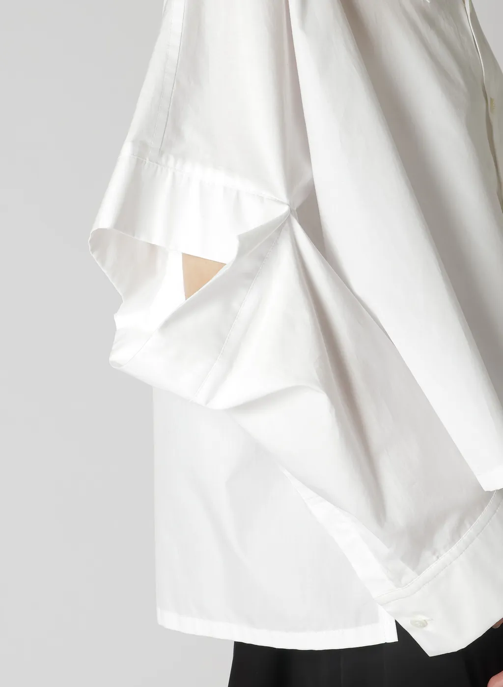100/2 Broad Cotton Elbow Slit Shirt