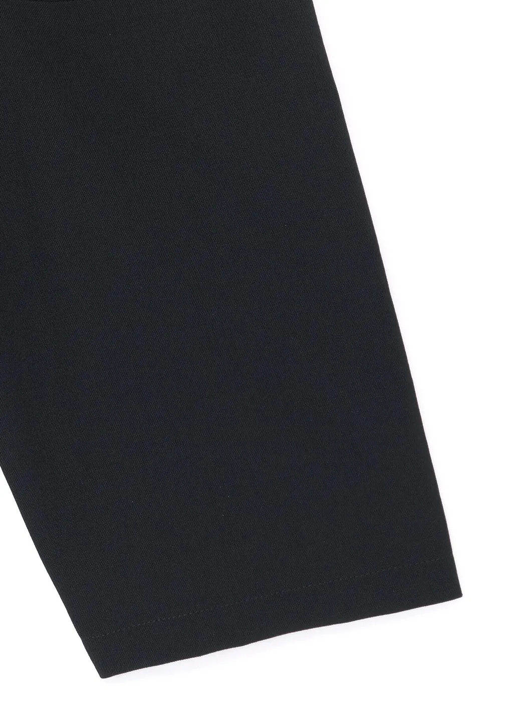 Wool Gabardine Elbow Patch Short Jacket