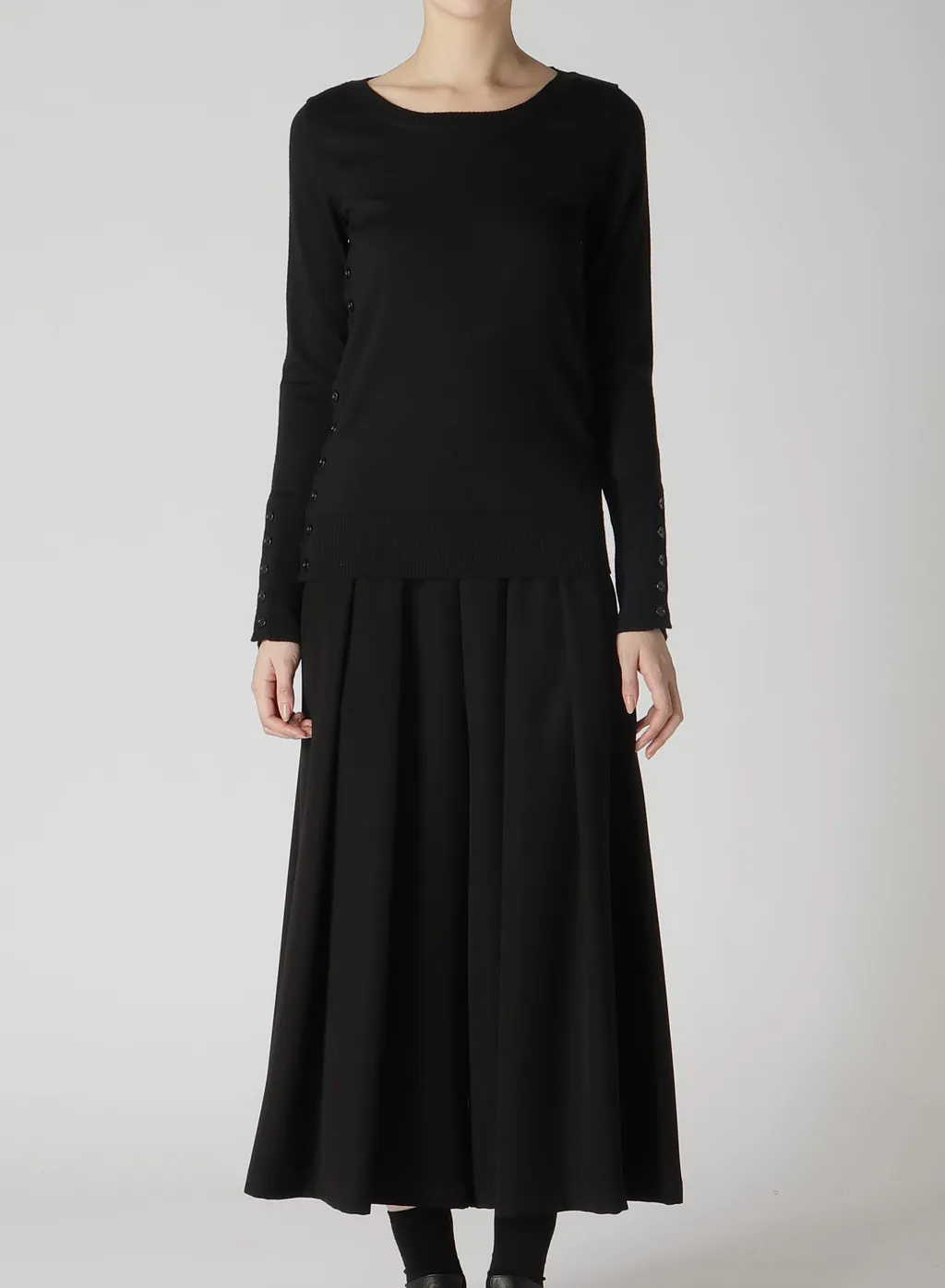 Standard Soft Wool Washable Plain Stitch Side Sweater