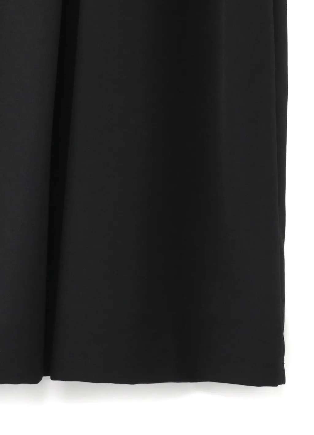 Standard Wool Gabardine Long Gathered Skirt