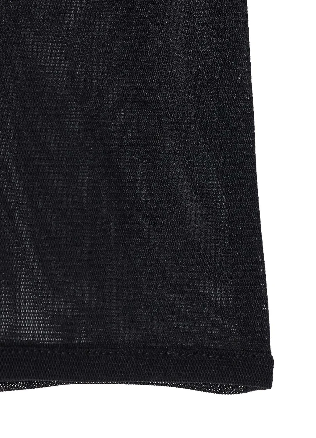 Tulle Shoulder Open Long T