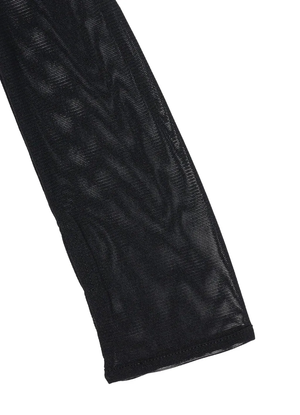 Tulle Shoulder Open Long T