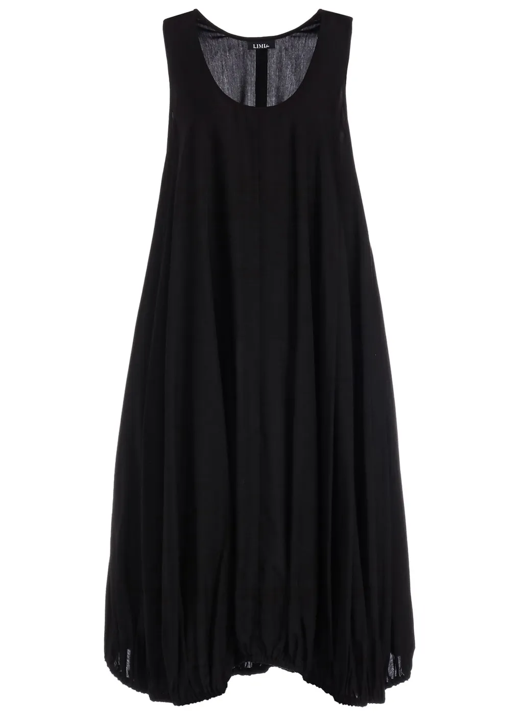 Poplin Balloon Dress