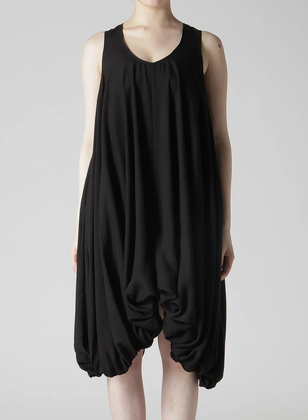 Poplin Balloon Dress