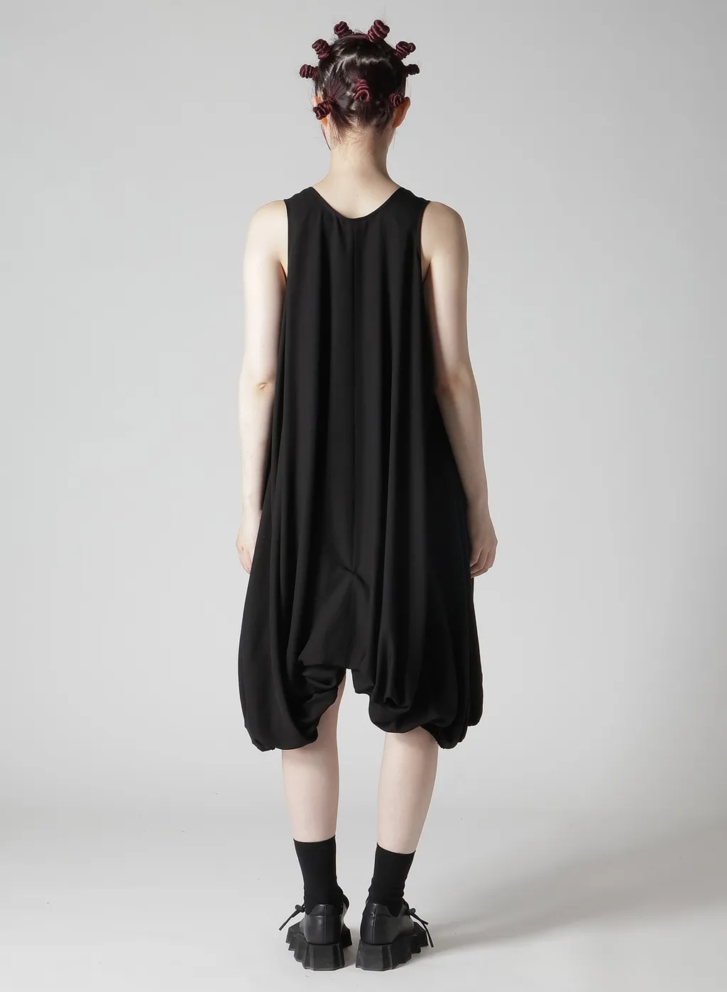 Poplin Balloon Dress