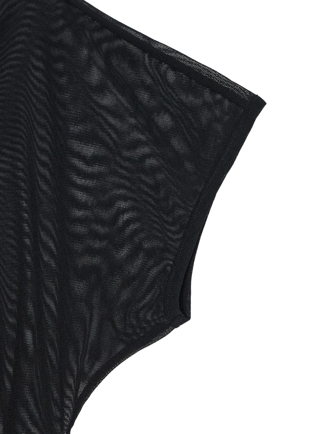 Tulle Slit T-Shirt