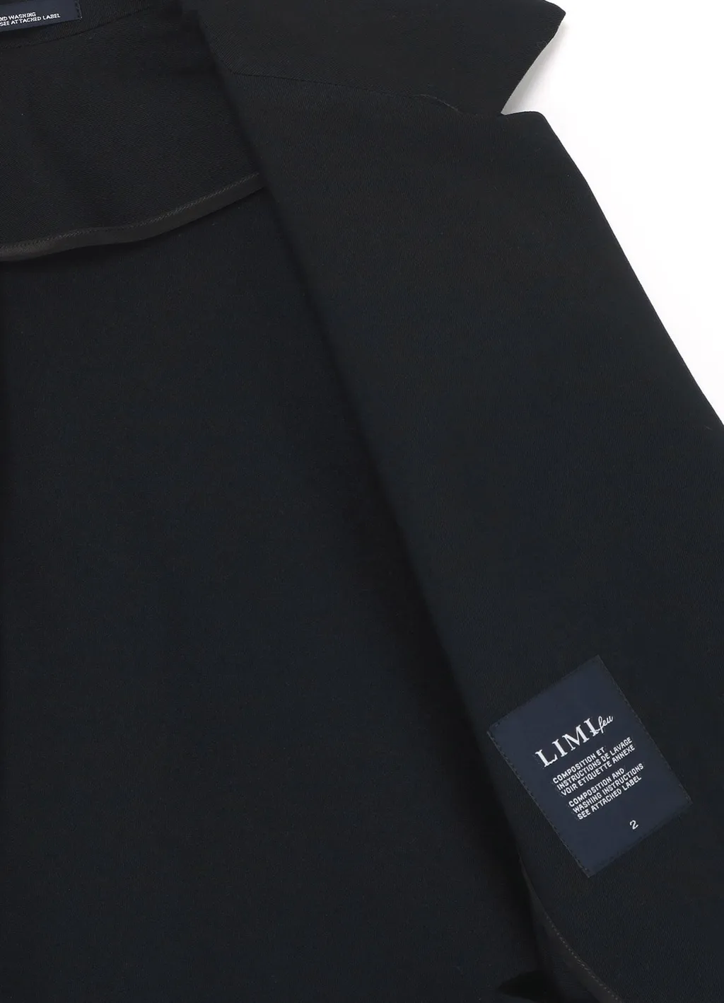Wool Gabardine Sleeve Gusset Jacket