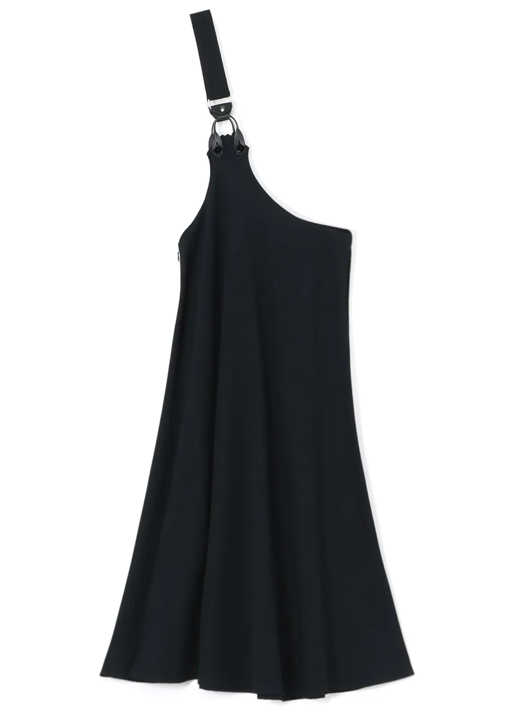 W/Gabardine One Shoulder Skt