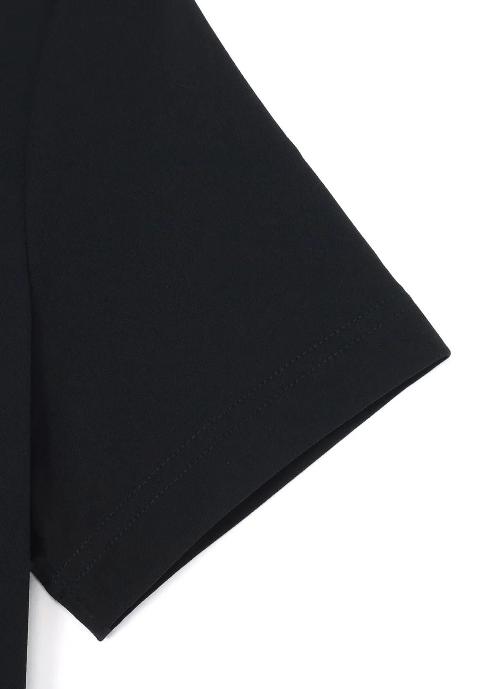 High Twist Smooth Rayon Short Sleeve Tuck Dress