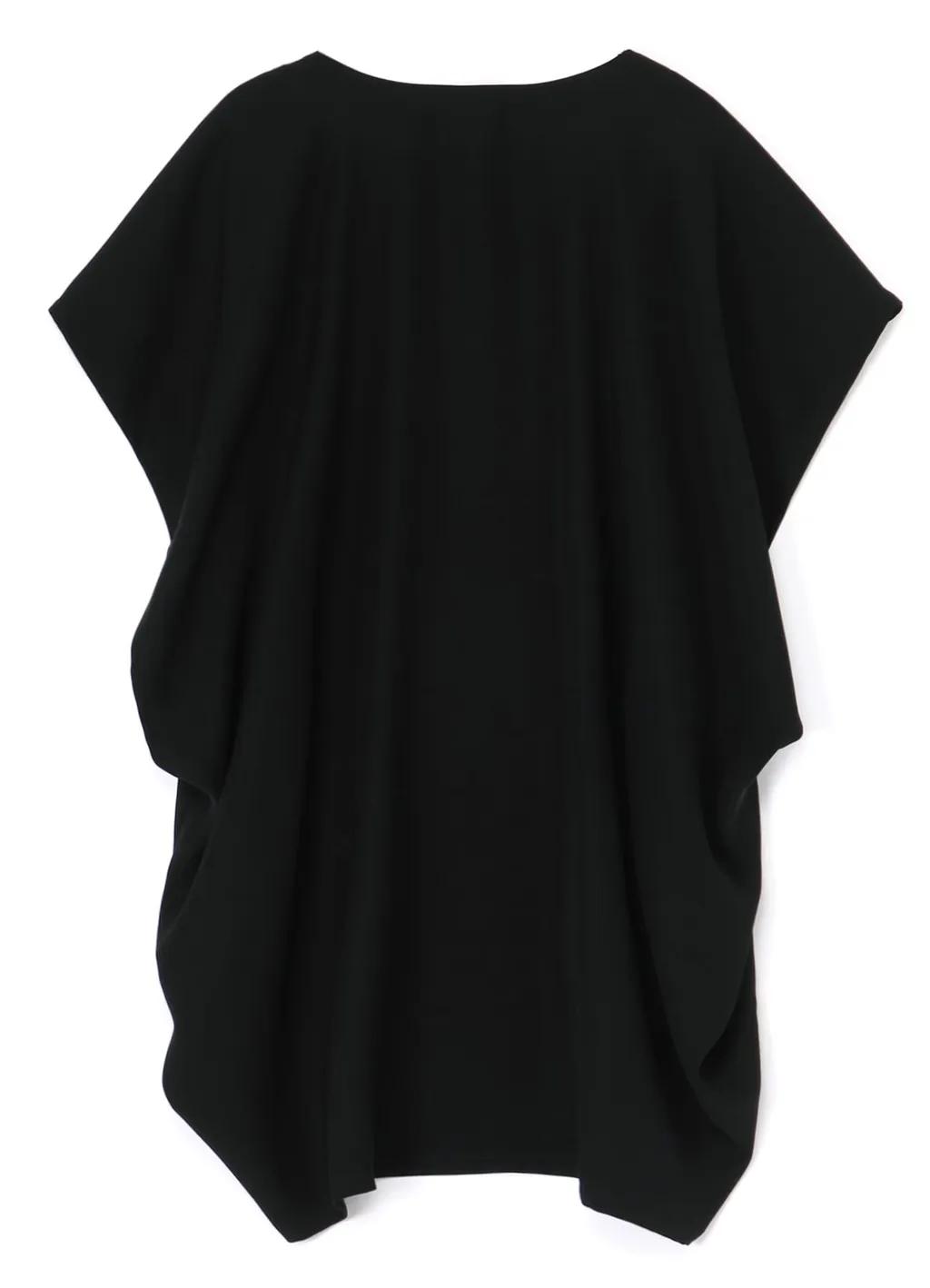 Double Satin Front Tuck Pullover