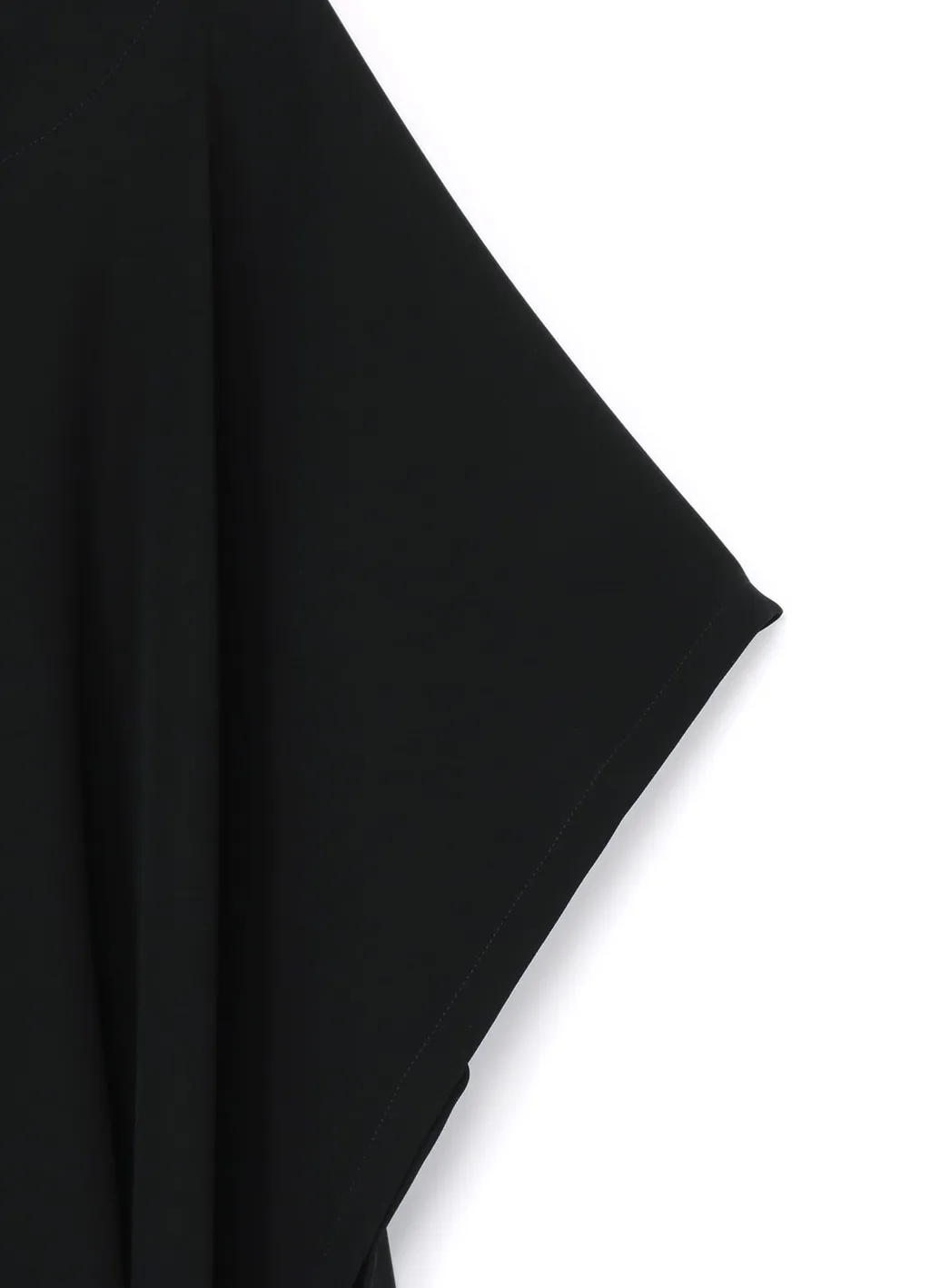 Double Satin Front Tuck Pullover