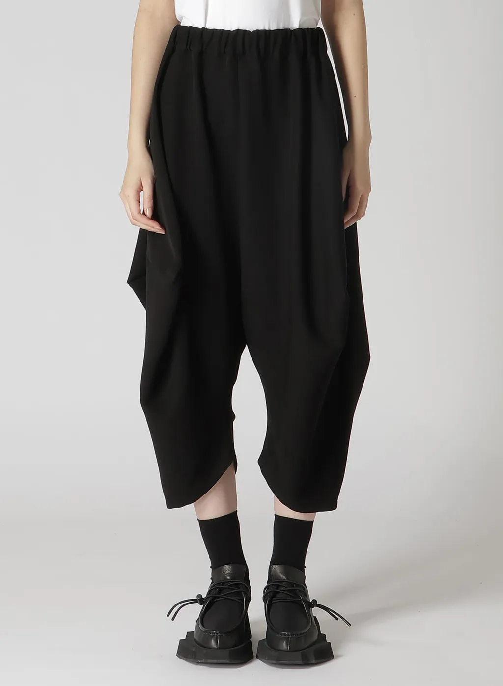 Double Satin Big Darts Pants