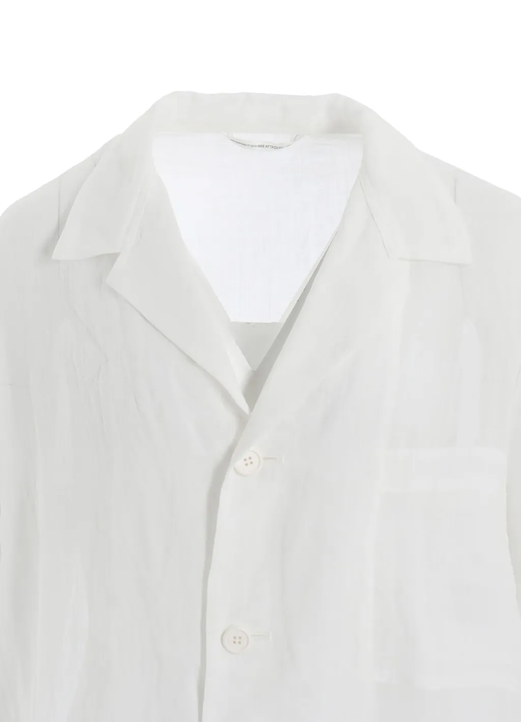 Ramie Lawn 3/4 Sleeve Jacket