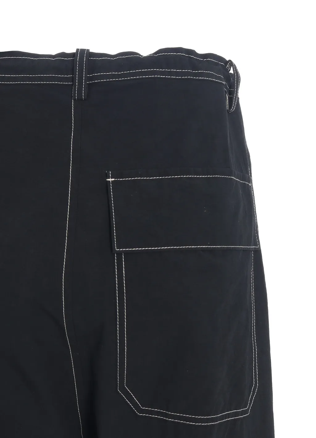 Cotton Linen Dump Straight Pants