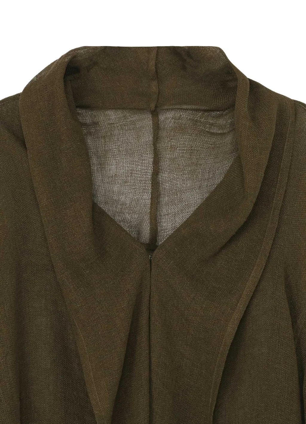Leno Cloth Scarf Jacket