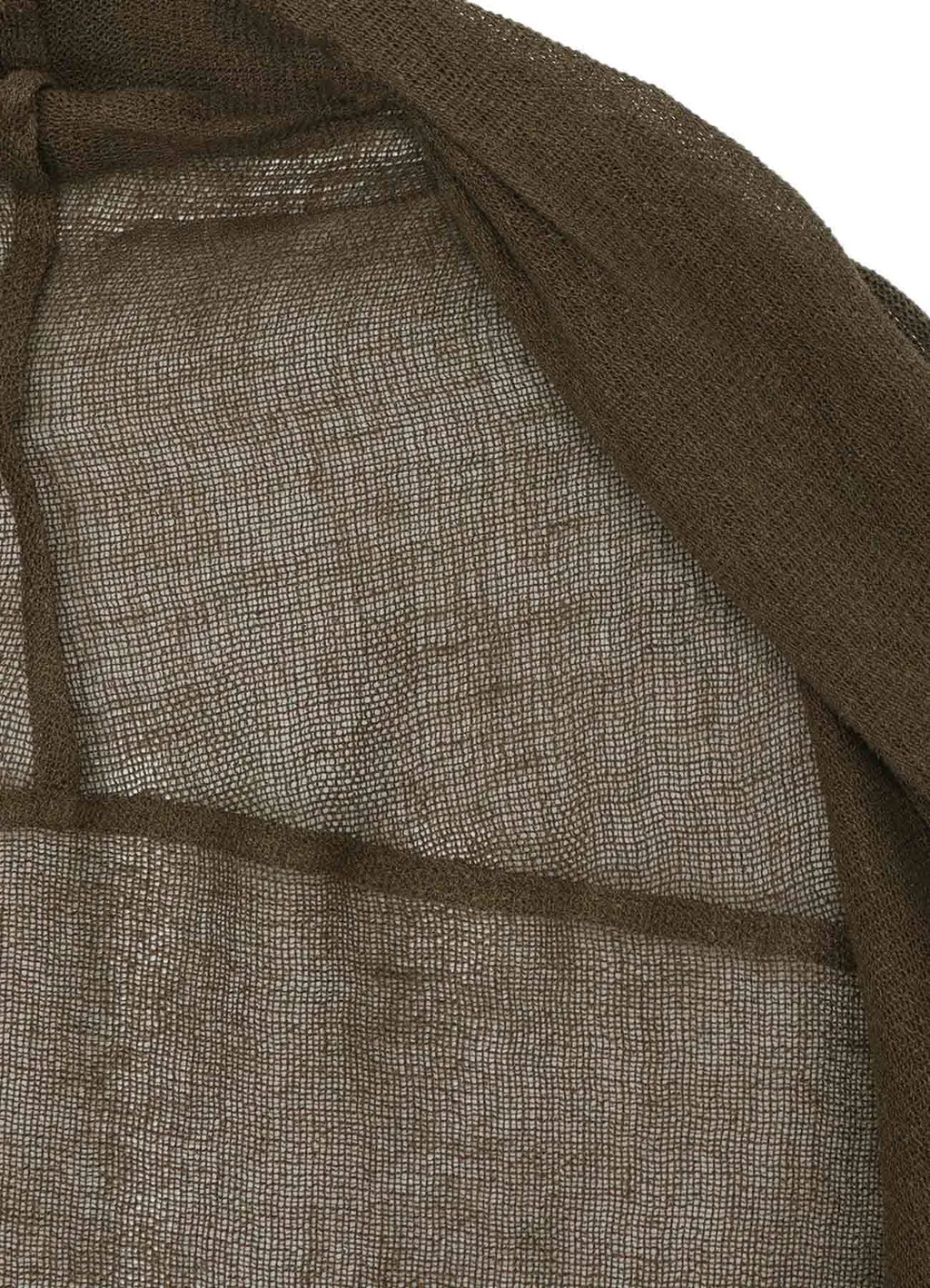 Leno Cloth Scarf Jacket