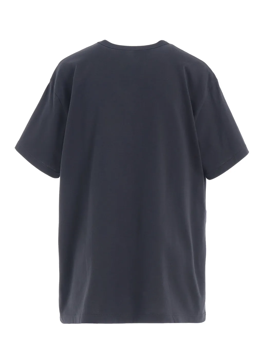 Animal Flocked Print Round Neck Short Sleeve T