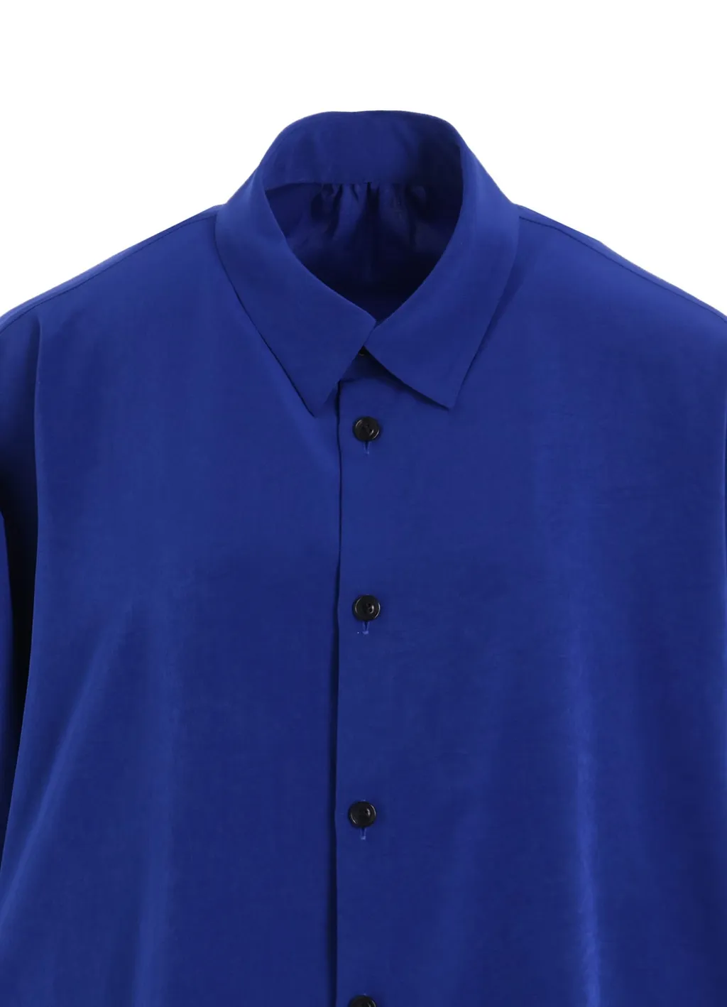 Crepe De Chine Half Sleeve Cape Blouse