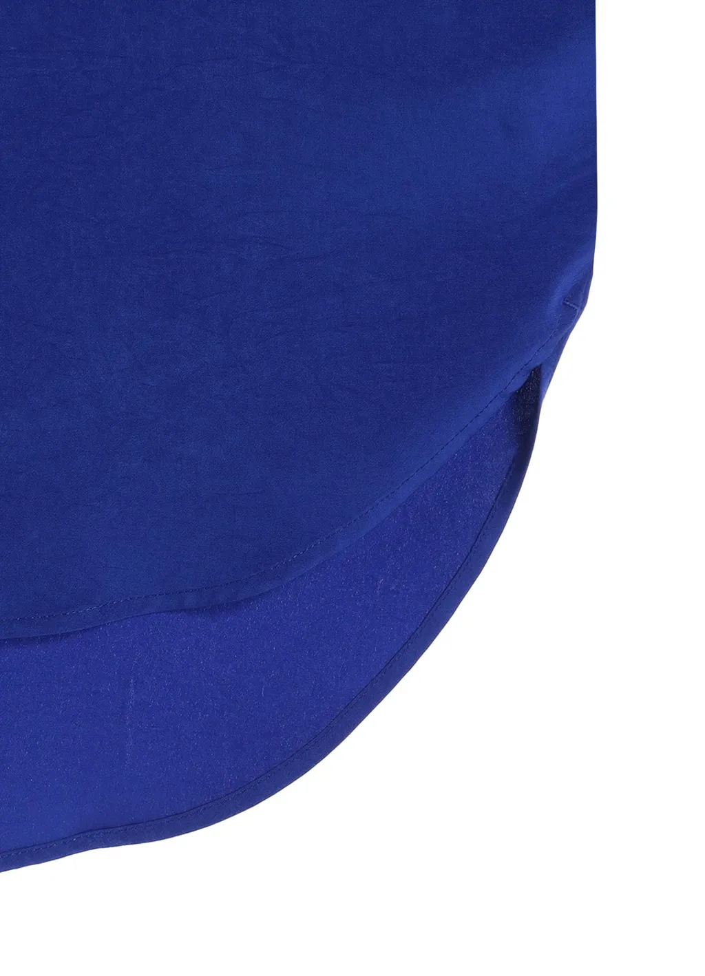 Crepe De Chine Half Sleeve Cape Blouse