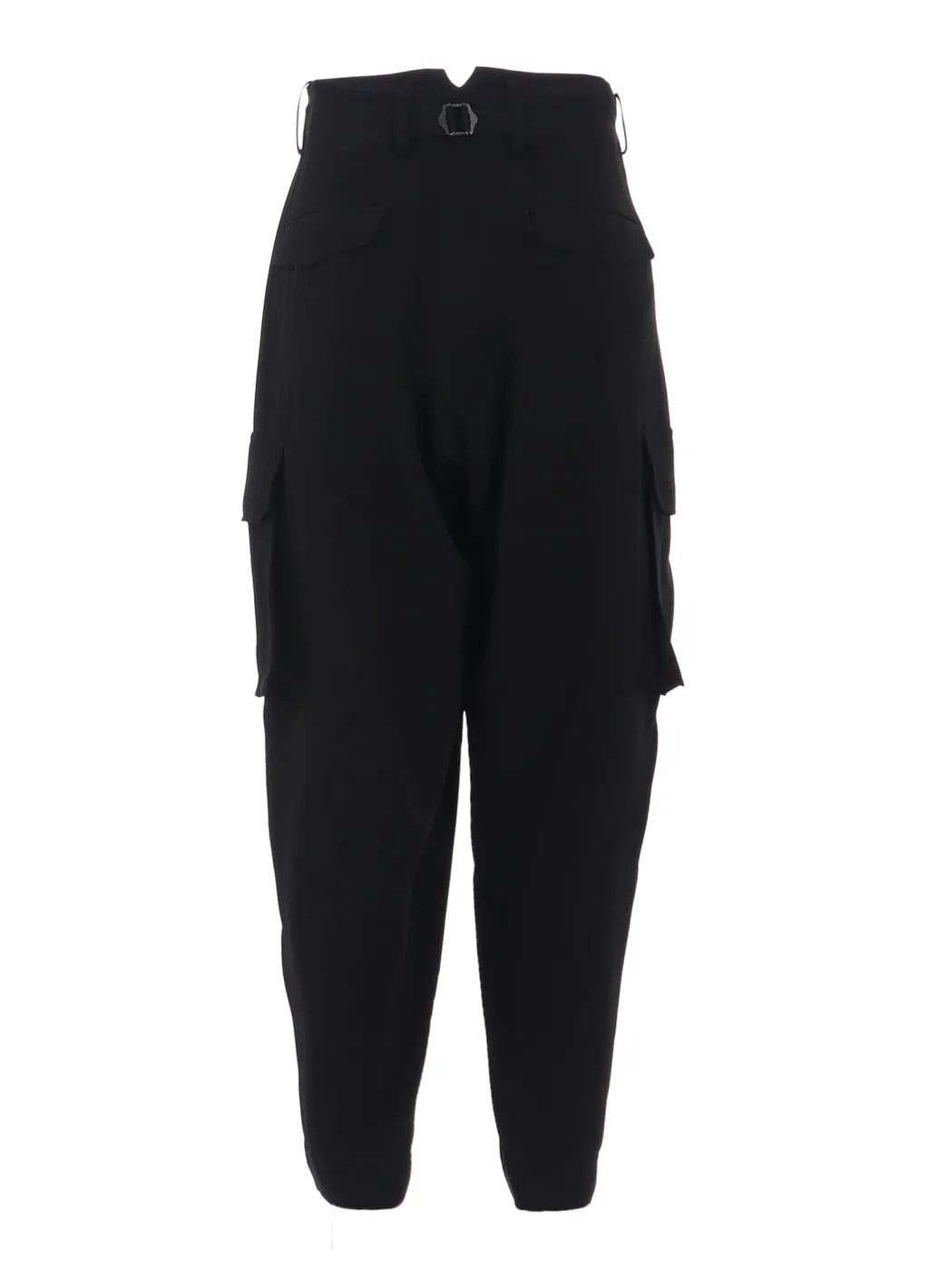 Crepe De Chine Cargo Pants