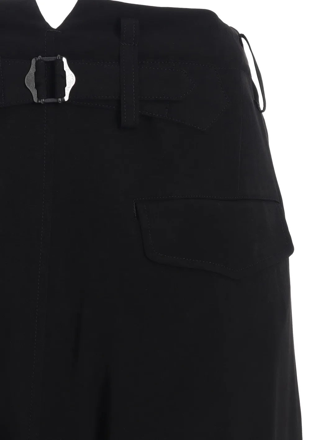 Crepe De Chine Cargo Pants