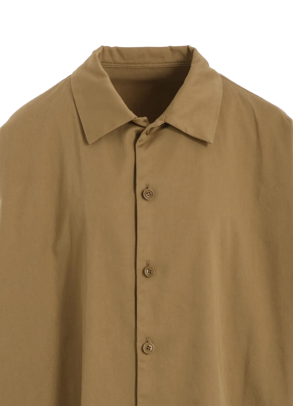 [Y's Born Product] Cotton Twill Half Sleeve Asymmeteric Dress