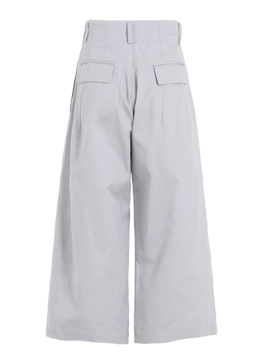 [Y's Born Product] Cotton Twill Random Tuck Pants