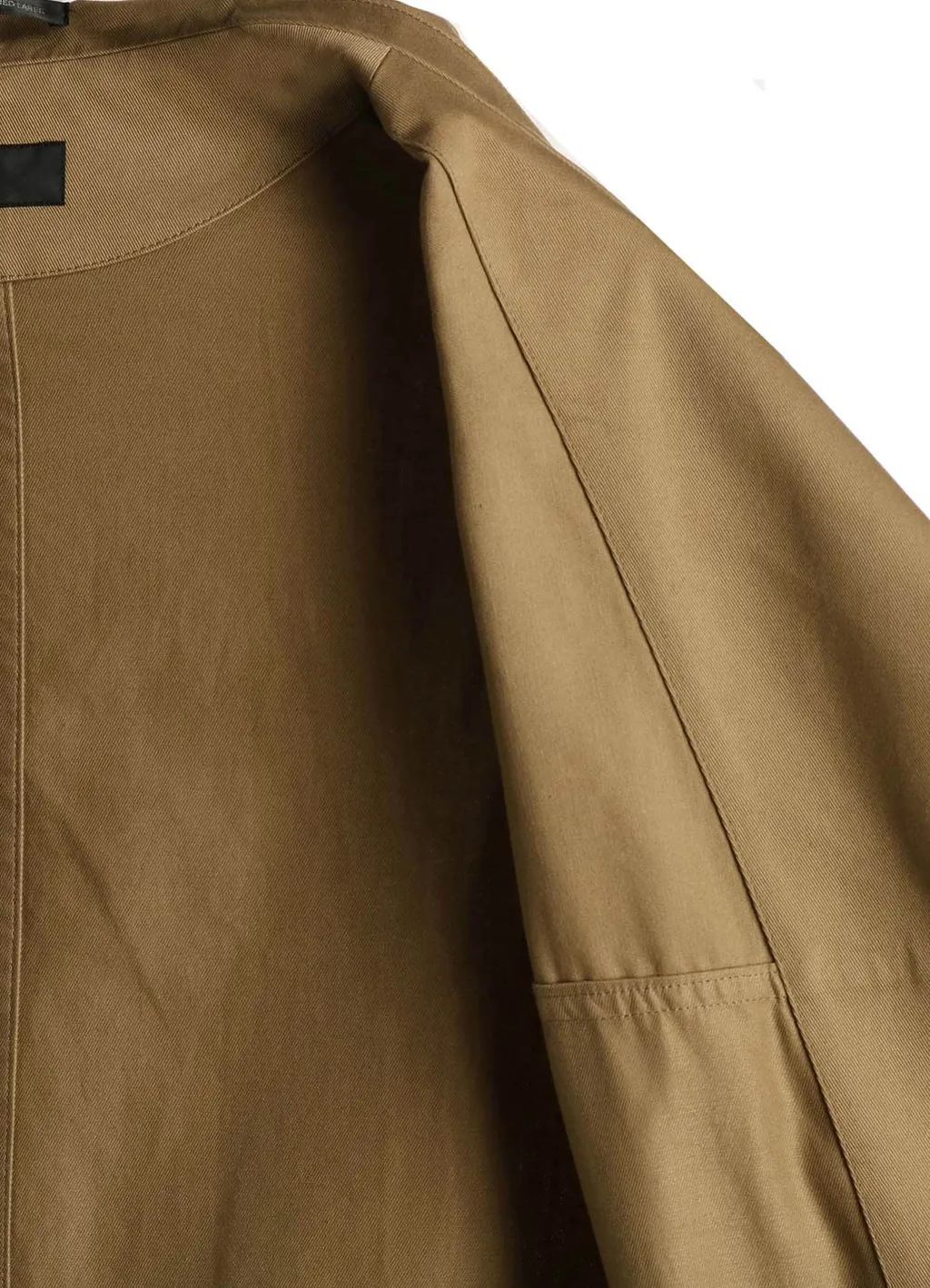 [Y's Born Product] Cotton Twill Long Cape Coat