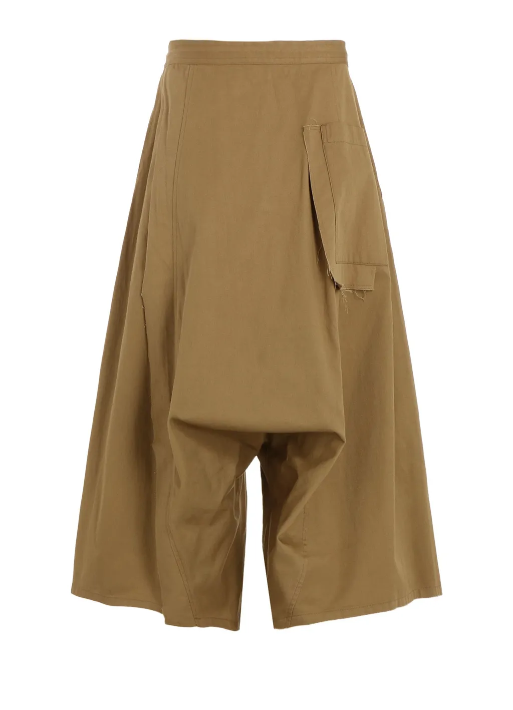 [Y's Born Product] Cotton Twill Sarouel With Cloth