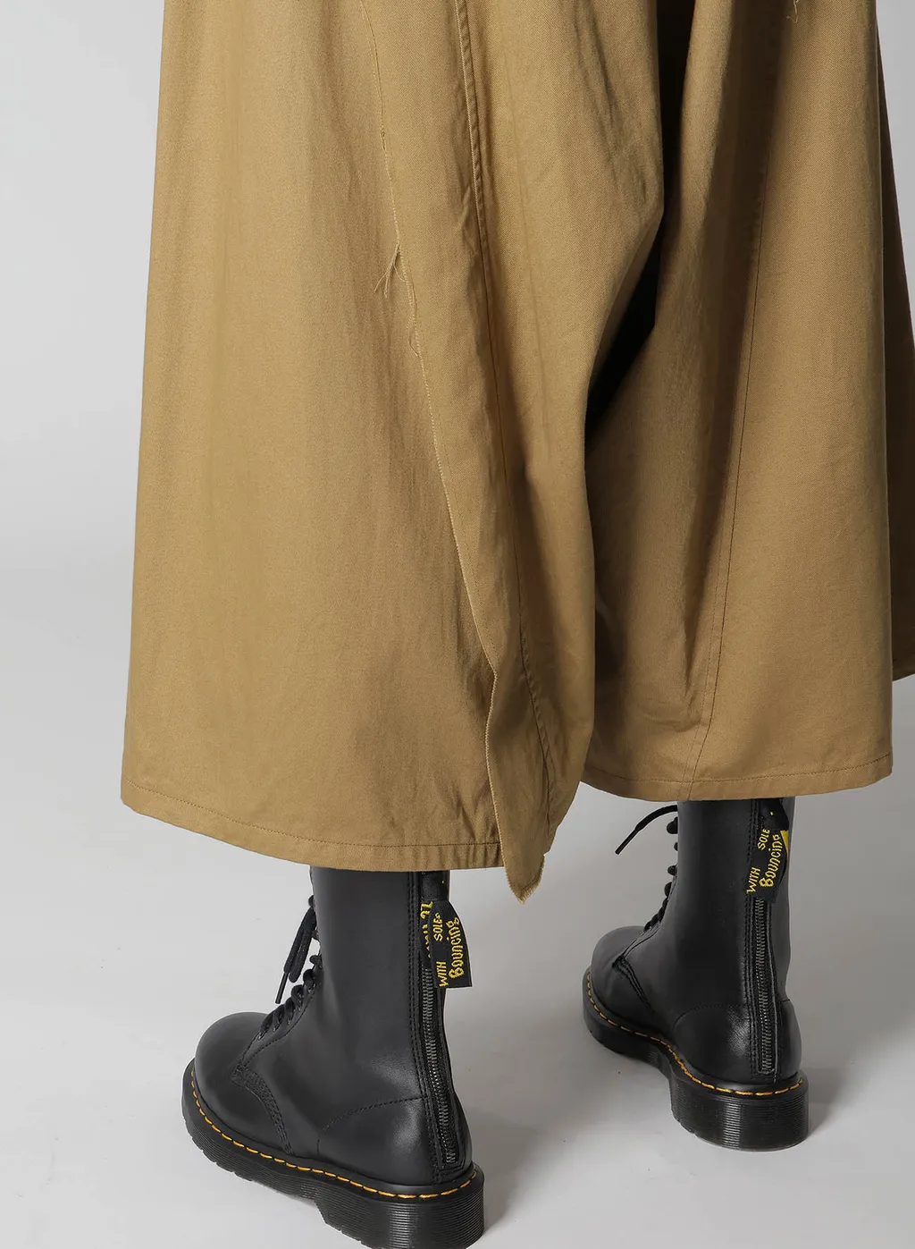 [Y's Born Product] Cotton Twill Sarouel With Cloth