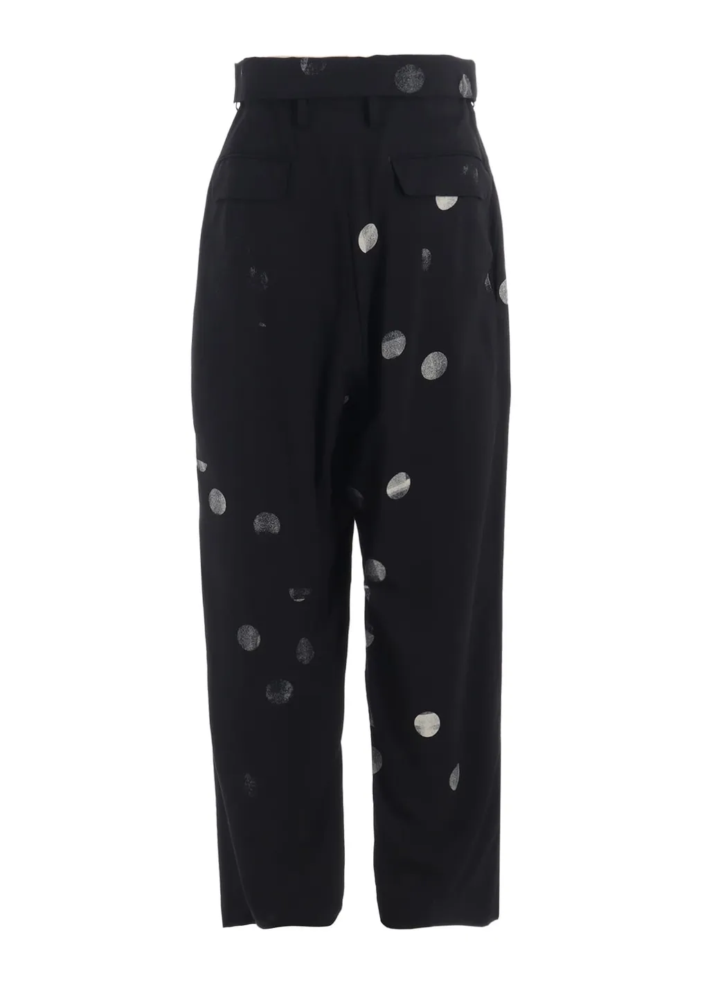 Cu/Ry Gabardine Dot Hight Waist Pants