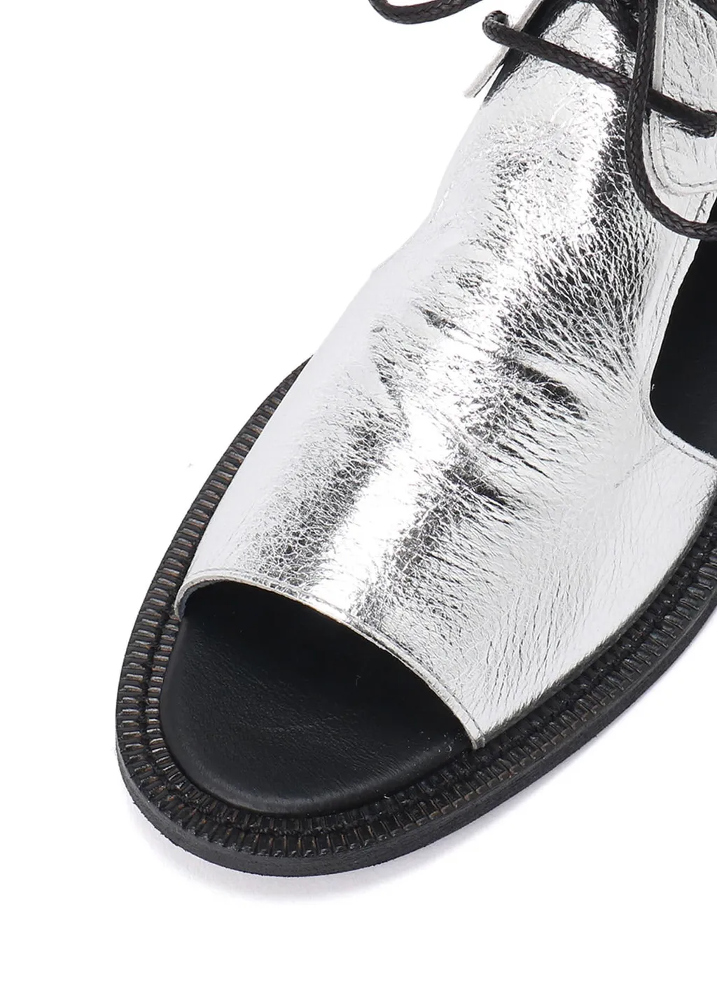 Soft Leather Drape Sandals